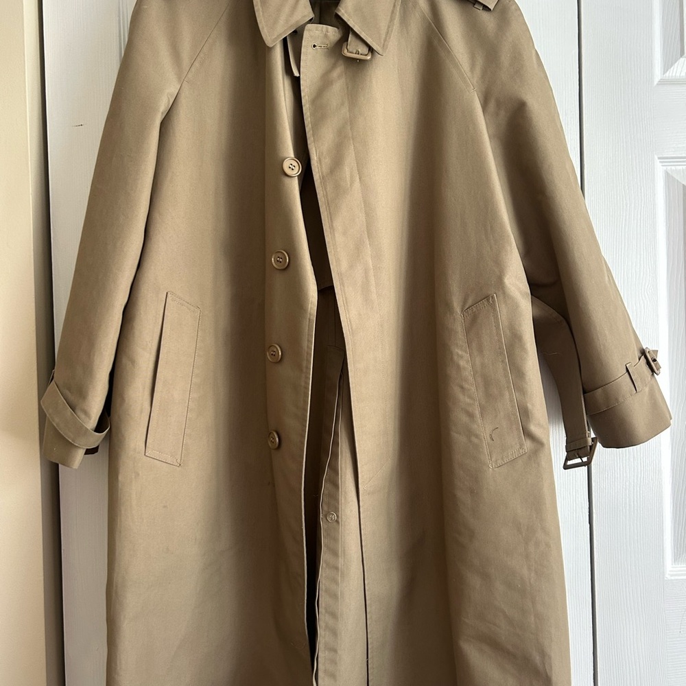 Classic Tan Trench Coat